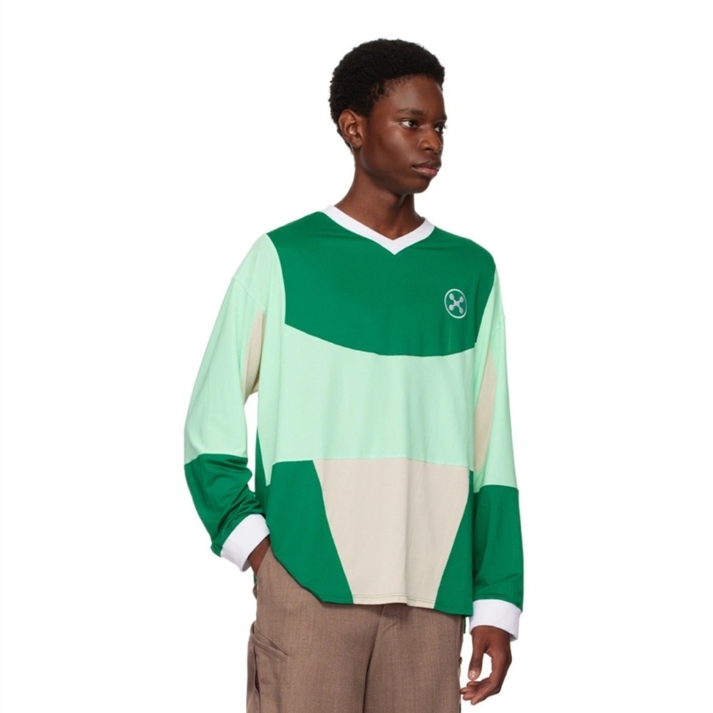 HEAD OF STATE Green Home & Away Long Sleeve T-Shirt